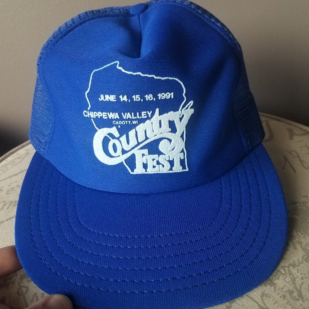 Vintage 1991 Country Fest Snapback Hat